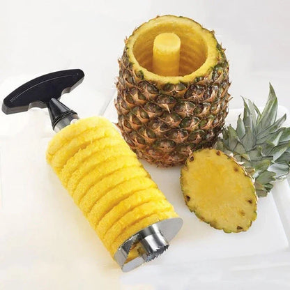 CutterPro - Éplucheur d'Ananas en Acier Inoxydable