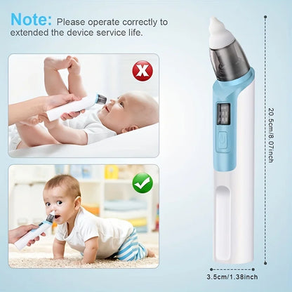 Aspirateur Nasal Électrique Silencieux pour Bébés